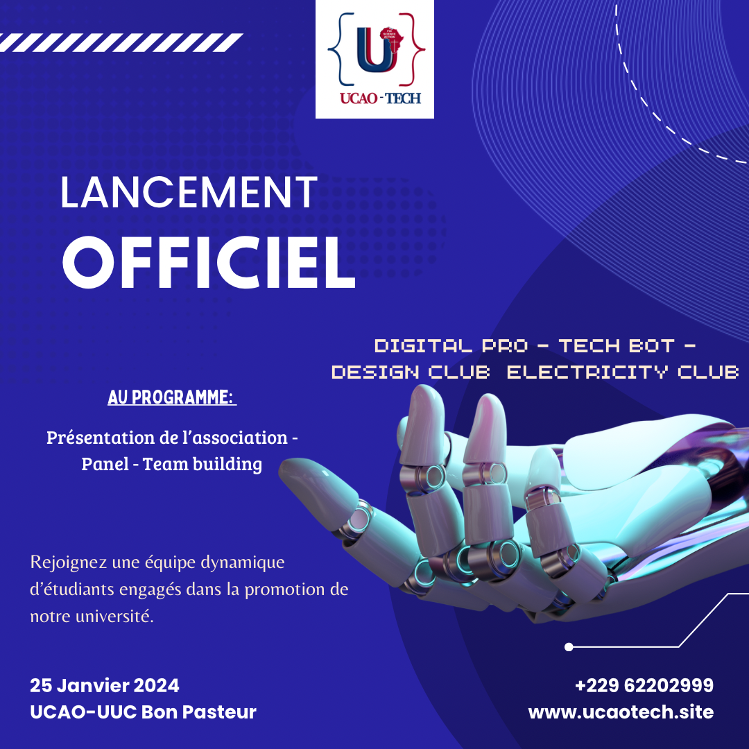 Retour sur la Cérémonie de Lancement de l'UCAO-TECH